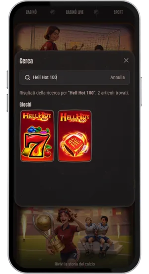 Cercare e avviare Hell Hot 100 nel casino
